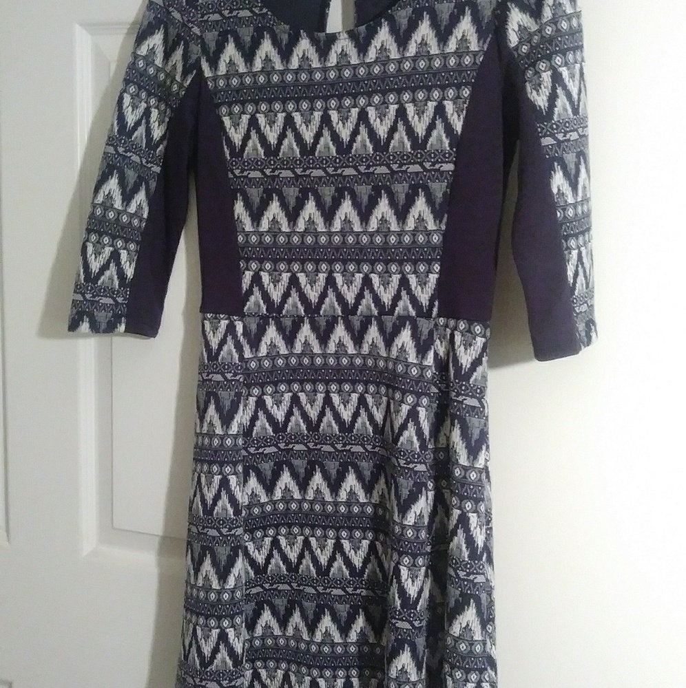 Tribal print dress.